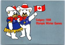 Postcard - Hidy & Howdy, Calgary 1988 Olympic Winter Games - Calgary, Canada picture
