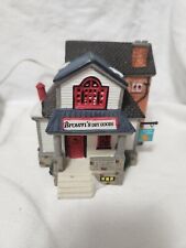 Lemax Dickensvale Briwn's Dry Goods Lighted House 1997 Christmas Village picture
