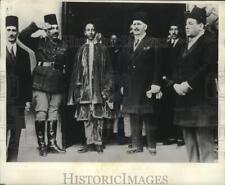 1931 Press Photo Cairo-Egyptian King Fuad and Abyssinian Crown Prince picture