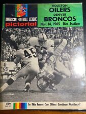 1965 Nov, 14 American Football League Pictorial Rice Stadium NFL Football picture