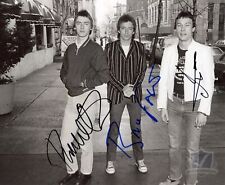 THE JAM Paul Weller Bruce Foxton Rick Buckler Signed 10x8 Photo OnlineCOA AFTAL picture
