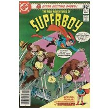 New Adventures of Superboy #11 Newsstand in Fine condition. DC comics [l* picture
