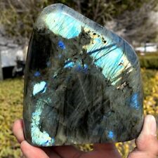 3.06LB  Natural Gorgeous Labradorite Quartz Crystal Stone Specimen Healing picture