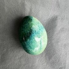 Blue Green Stone Polished Egg 2.5