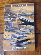 FACTORY SEALED - BOEING Airplane Playing Cards   picture