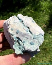 HIGH END___NEW FIND___HUGE EXTREMELY VERY , VERY RARE BLUE Wavellite___Arkansas picture