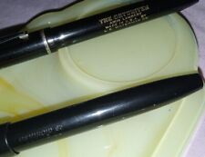 Pair Vintage Fountain Pens-Waterman-Osmiroid- L@@K Estate picture