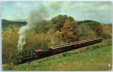 Postcard - Train, East Broad Top Railroad at Rockhill Furnace, Pennsylvania picture