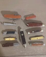 Vintage Pocket Knifes 11 Knives Barlow Boy Scout picture