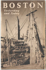 1939 Boston Yesterday & Today Tourist Guide Massachusetts Tourism Trave picture