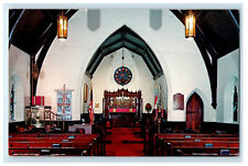 c1960s Christ Episcopal Church Delaware Street, Woodbury New Jersey NJ Postcard picture