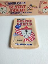 1991 Pacific Operation Desert Shield ONE Pack of 12 Trading Cards, Unopened NEW picture