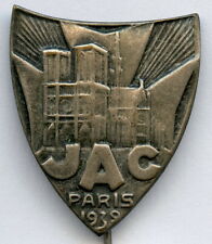 France French Congress Jubilee JAC Paris 1939 Badge Pin Nice Grade   picture