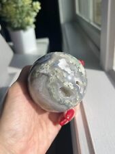 Moss Agate Sphere 75mm picture