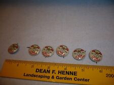VINTAGE 1934 CHEVROLET AUTOMOBILE ADVERTISING PINBACK BUTTONS lot of 6 VGC. picture