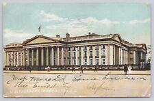 Washington DC, US Treasury Building 1909, Vintage Postcard picture