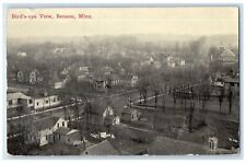 1913 Birds Eye View Exterior Building Benson Minnesota Vintage Antique Postcard picture