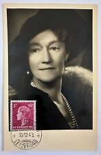 Luxembourg Postcard 1948 Portrait of Grand-Duchess Charlotte 1F 1st Day Sc 254 picture