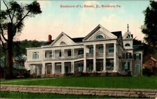 1910. RESIDENCE OF L. EMERY JR. BRADFORD, PA. POSTCARD. DC5 picture