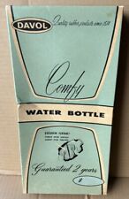 Vintage Davol Comfy Combination Red Rubber Water Bottle & Syringe-in Box picture