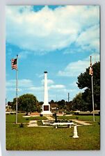 Salisbury MD-Maryland, War Memorial, Wicomico County, Vintage Souvenir Postcard picture