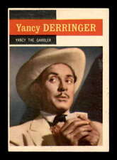 1958 Topps TV Westerns #34 Yancy the Gambler  Yancy Derringer  VGEX X3103894 picture