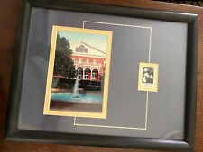 Vintage ECU East Carolina University Building Framed Picture with Stamp picture