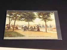 Point Park and Harbor, Ashtabula Harbor, Ohio Rotogarph Postcard with Huletts picture