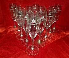 CHASE-LIMOGERE Dozen 12 Champagne Glasses Flute Set 7.75