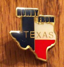 •Howdy From Texas Collectible Travel Pin• picture