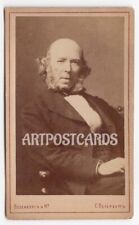 CDV Herbert Spencer English scientist, philosopher vintage carte de visite 1870 picture