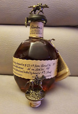 Blanton’s Bourbon Whiskey Cork Bottle Stopper Horse & Jockey Letter ‘B’#2. picture
