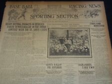 1912 MAY 26 CINCINNATI COMMERCIAL TRIBUNE SPORTS SECTION - TY COBB - NT 9466 picture