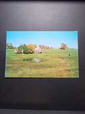 Danville Vermont VT Postcard Reflections Typical Fall Setting picture