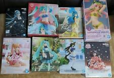 Anime Mixed set Hatsune Miku Tensura etc. Girls Figure Goods lot of 8 Set sale picture