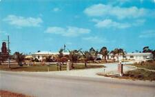 NORTH PAMPANO BEACH, FL Florida ASTOR MOTOR COURT MOTEL Roadside c1950s Postcard picture