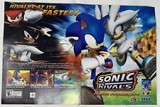 2006 Sonic Rivals Playstation PSP Vintage Print Ad Poster Original Sega Game Art picture