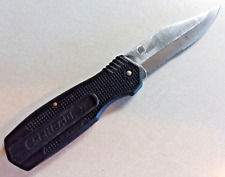 VINTAGE SCHRADE USA CH8 CLIPHANGER VIPER POCKET KNIFE LOCK BLADE BLACK picture