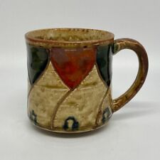 Vintage Otagiri ? 1970’s Retro Abstract Design Hand Painted Coffee Mug Cup picture