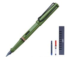 Green Edition LAMY Fountain Pen Limited Safari Fine Nib With Box picture
