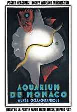 11x17 POSTER - 1926 Monaco Aquarium Oceanographic Museum by Jean Carlu picture