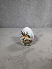 Vtg Avon Gifts of Nature Porcelain Egg Robin Every Spring Brings New Beginning picture