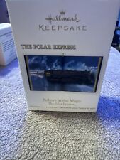 MERRY CHRISTMAS Hallmark Keepsake 2012 Polar Express Believe In The Magic picture