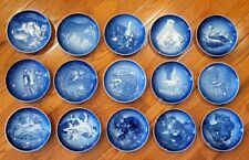 Lot Set of 15 Bing & Grondahl B&G Mothers Day Mors Dag Plates 1971-1996 assorted picture