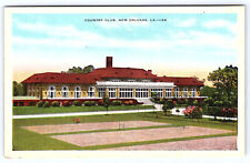 New Orleans Louisiana 1930s Country Club Postcard A543 picture