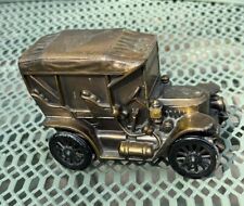Vintage 1970’s~First National Bank~Brass~1910 Stanley Car Bank~Pre-Owned~BR** picture