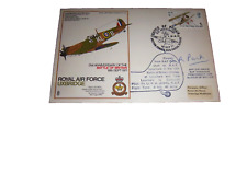 RARE - RAF SC 30 AIR CHIEF MARSHAL SIR KEITH PARK SIGNED BATTLE OF BRITAIN COVER picture