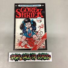 Gore Shriek 4 1st Greg Capullo FantaCo 1988 Rare Aliens Mars Attacks (EK02) picture
