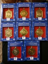 Lot of 18 Hallmark American Spirit Collection UNITED STATES Quarter Ornaments  picture