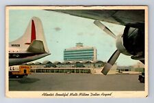 Atlanta GA-Georgia, Atlanta Million Dollar Airport, Vintage Card c1962 Postcard picture